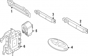 Smart Hyundai Santa Fe 24-26 5-button key