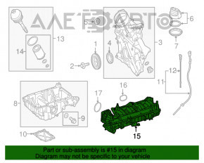 Intake manifold Mercedes GLC 300/350e 16-19
