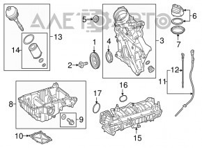 Intake manifold Mercedes GLC 300/350e 16-19