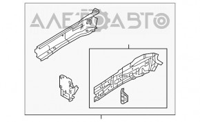 Front right quarter Mazda 3 14-18 BM