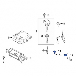 Knock Sensor Ford Explorer 20-