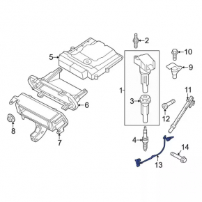 Knock Sensor Ford Explorer 20-