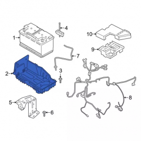 Battery tray Ford Explorer 20-