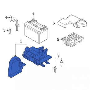 Battery tray Ford Explorer 20-