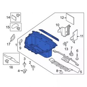 Ford Mustang Mach-E 21-23 Front Trunk Tray