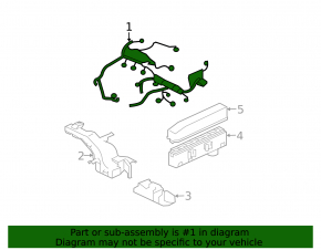 Mitsubishi Galant 04-05 engine wiring