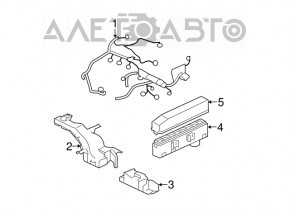 Mitsubishi Galant 04-05 engine wiring