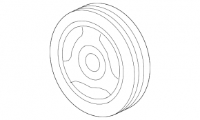 Crankshaft Pulley Cadillac ATS 13- 2.0T 2.5
