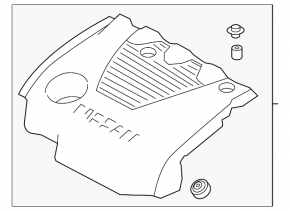 Nissan Maxima A36 16-23 3.5 Engine Cover