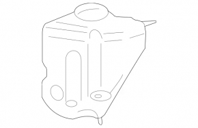 Mercedes S-Class W221 Windscreen Washer Reservoir