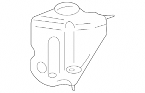 Mercedes S-Class W221 Windscreen Washer Reservoir