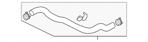 Upper cooling pipe Hyundai Santa FE Sport 13-16 2.4