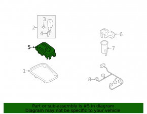 Subaru b9 Tribeca gearshift cover