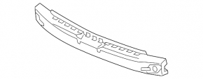 Subaru Outback 15-19 front bumper absorber guide broken