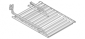 Lower radiator for cooling the high-voltage battery modules for the BMW X5 F15 16-18 plug-in