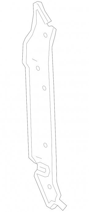Wing seal door-wing left Nissan Leaf 18-