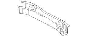 Metal trunk floor crossbar for Nissan Ariya 23-25 AWD