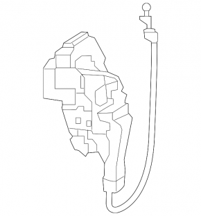 Front left door lock Infiniti QX30 17-19