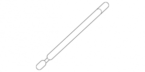 Hood shock absorber left Hyundai Sonata 20-23