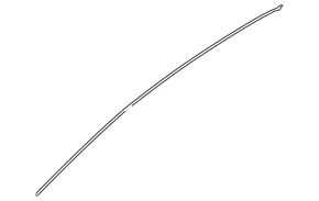 Upper front right door molding for Kia Optima 16-20 chrome