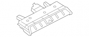 Audi Q3 83A 19-25 center console button block for parking sensors, stop/go, and drive select