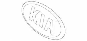 Kia Soul 14-19 Hood Emblem