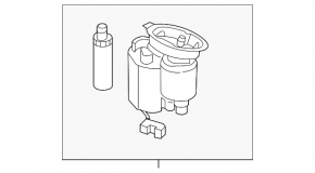 Fuel pump for Audi A5 13-16 2.0T