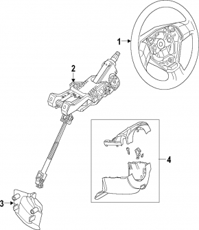 Mazda3 MPS 09-13 Steering Column