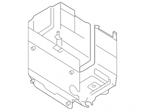 Mazda3 2.3 03-08 battery tray