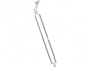 Electric tailgate shock absorber left Lincoln MKC 15-19