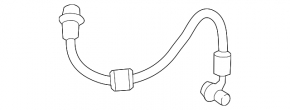 Rear left brake hose for Jaguar E-Pace 18-20