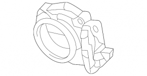 Throttle body Chevrolet Camaro 16- 6.2