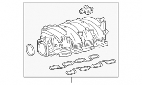 Lexus LS460 LS600h 07-17 Intake Manifold