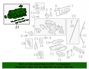 Lexus LS460 LS600h 07-17 Intake Manifold