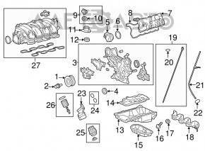 Lexus LS460 LS600h 07-17 Intake Manifold