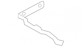 Front left wing bracket Audi Q7 4L 10-15 front