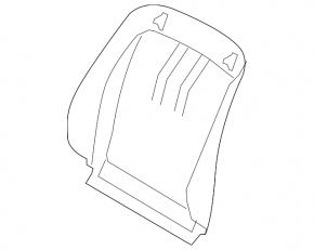 Rear passenger seat cover BMW 5 F10 11-16 Elfenbein Weiss, dry cleanable