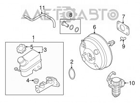 Vacuum pump Hyundai Sonata 11-15