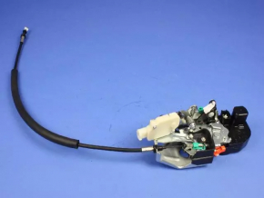 09-14 Dodge Challenger front left door lock type 2, missing element, broken cable mount