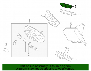 DASH WARNING LIGHT SENSOR DISPLAY Honda Accord 13-17