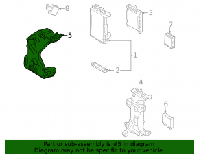 Toyota Sienna 21-25 Under Dash Fuse Box Bracket