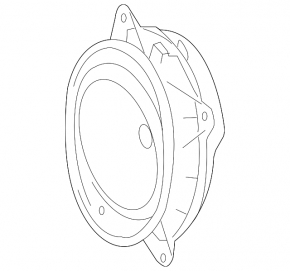 Front left door speaker for Toyota Avalon 13-18