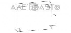 Blind Spot Sensor BSM left Mercedes CLA 14-19 chip broken