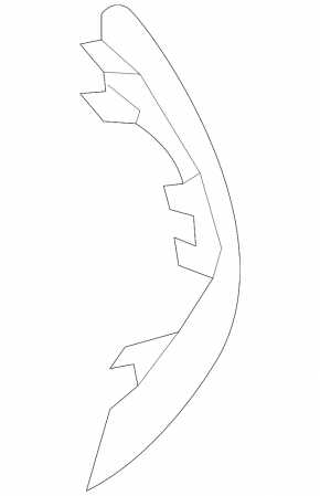 Rear left reflector Mercedes W166 GLE 12-19