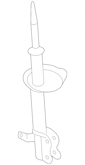 Shock absorber front left Nissan Altima 13-15