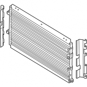 Air conditioning radiator condenser Ford Mustang mk6 15- 2.3T SIGNEDA