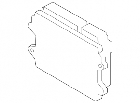 Block ECU engine computer Mazda 3 14-16 BM 2.0