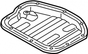 Oil pan Nissan Pathfinder 13-20 2.5h