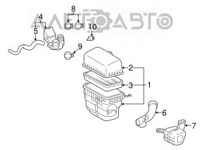 Lexus RX300 Air Filter Housing 98-03