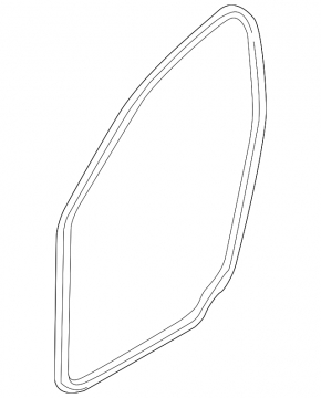 Front left door seal for Volvo S60 11-18